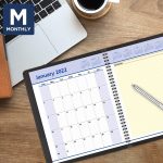 AT-A-GLANCE 2023 Weekly & Monthly Planner, QuickNotes, Quarter-Hourly Appointment Book, 8-1/4" x 11", Large, Monthly Tabs, Pocket, Black (7695005) - Image 3